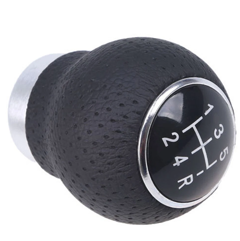 5 Speed Car Shift Knob Gear Stick Shifter Lever Aluminum Manual with 3 Adapters - Image 2 of 4