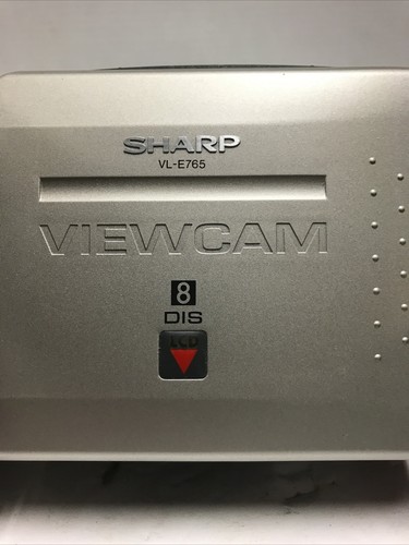 Sharp VL-E765 VL-E765U 8mm Video8 Camcorder VCR Player Camera Video UNTESTED - Picture 2 of 6
