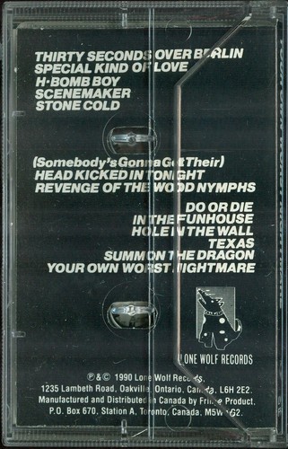 STRAW DOGS Your Own Worst Nightmare TAPE punk 1990 F.U's Boston SEALED - Picture 2 of 3