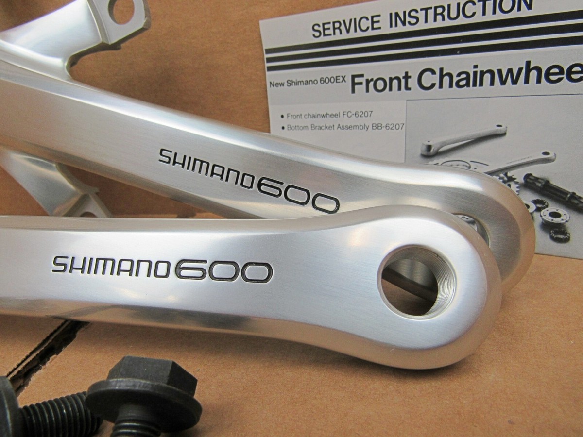 New-Old-Stock Shimano 600EX Crankarm Set (Model FC-6207170 mm
