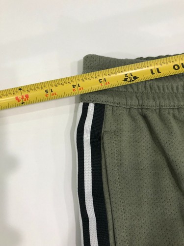 Pantalones para correr Adidas para hombre pequeños verde ejército - Imagen 3 de 5