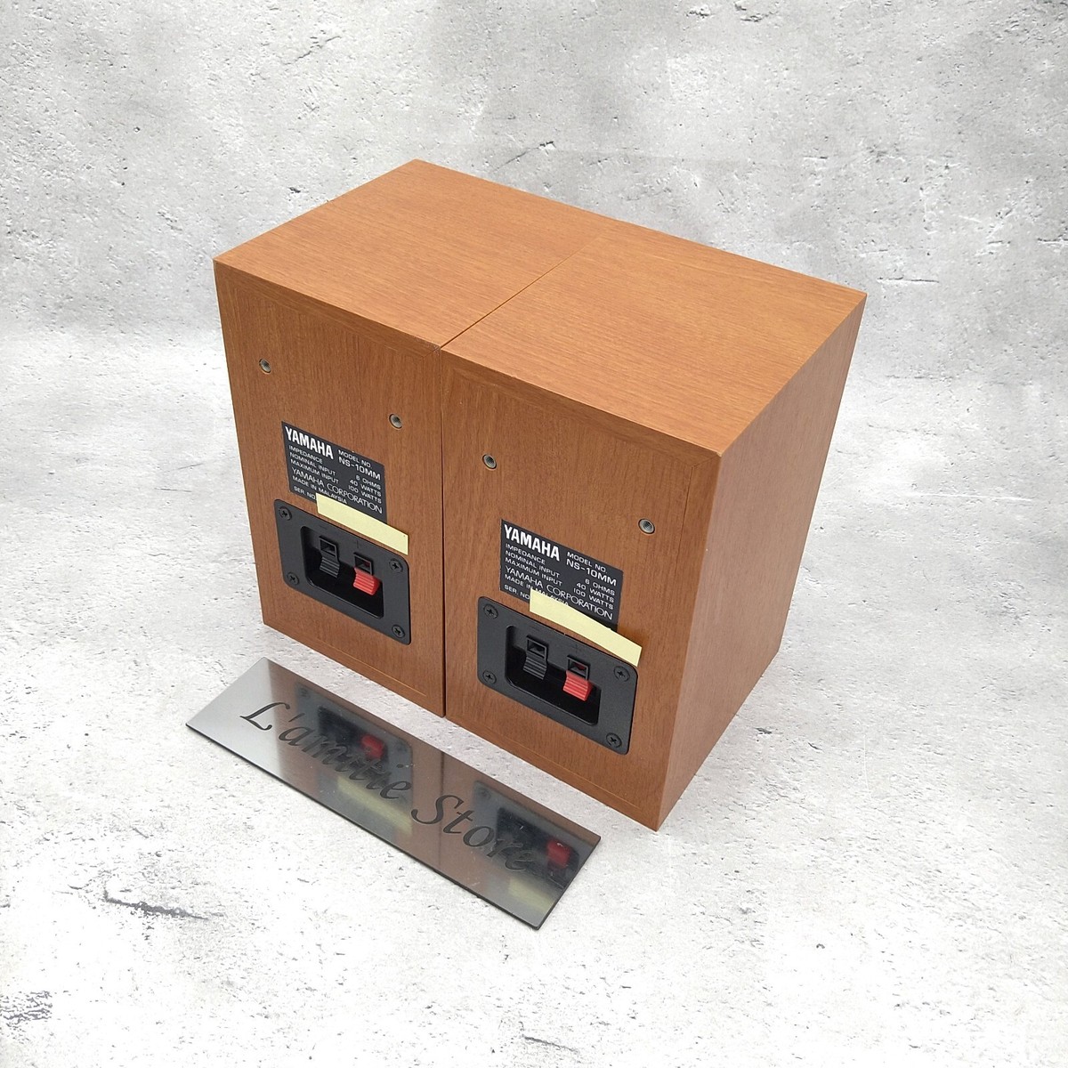 YAMAHA NS-10MM Brown Mini Matching Pair Studio Monitor Speaker