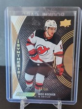 2018/19 UPPER DECK ENGRAINED NICO HISCHIER SYNTHESIS GOLD PARALLEL #S-14#d/50