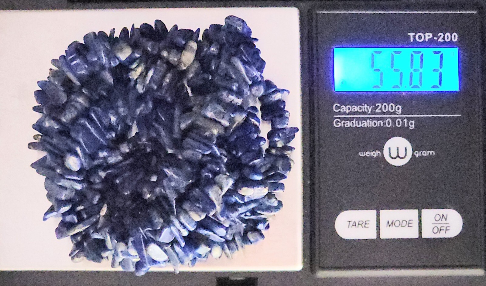 Continuous Loop Blue Stone Lapis Lazuli Chip Neck… - image 11