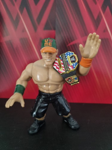 WWE Retro Bundle WRESTLING FIGURE John Cena with U...