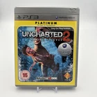 Uncharter 2 Among Thieves PS3 PAL ENGLISH TESTED & AUTHENTIC Complete REGION