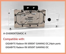 Granzon GPU Water Block Use For GIGABYTE Radeon RX 6900 6950 XT GAMING OC