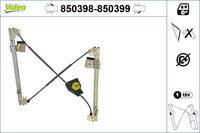 Fensterheber Valeo 850398 FüR 6L1 Ibiza 6L2 Seat Cordoba 3 12V 16V TDI Cupra SDI