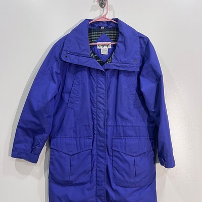 Vintage Purple Women's Flannel Lined Jacket