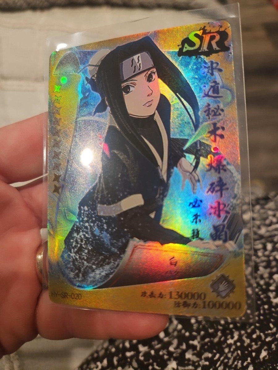 Haku HY-SR-0020 Naruto Kayou Heaven Scroll Trading Card Holo Foil