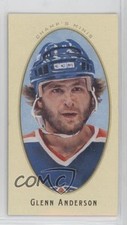 2011-12 Parkhurst Champions Champ's Minis Green Back Glenn Anderson #40 HOF 2d8