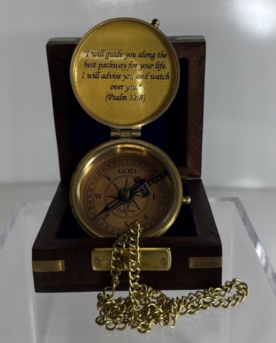 OakiWay Religious Gifts - God's Path Compass - Christian Gifts With Box  - Bild 3 von 12