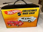 Vintage Hot Wheels Collector"s Race Case with 20 diecast cars