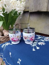 Vintage Royal Worcester Coddler  Bournemouth Rose Pattern 