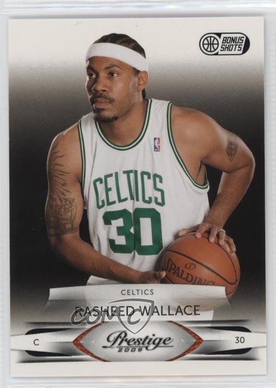 2009-10 Panini Prestige Bonus Shots Black 4/10 Rasheed Wallace #31 2b6