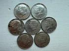 Kennedy Half Dollars 40% SILVER Lot of 7 Coins 1965 1966 1967 Uncertified US