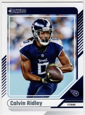 2024 Panini Donruss Football Calvin Ridley No. 7 Tennessee Titans