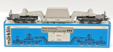 Märklin 4618 Tiefladewagen Metall-Technologie-Schau 1990 SOMO neuwertig in OVP