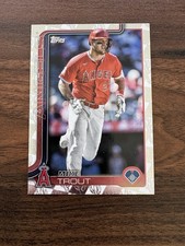 2025 Topps Series 1 - Mike Trout #200 Spring Training Cactus Border NM