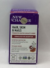 Exp 4/26 New Chapter Hair, Skin  Nails Fermented Biotin 60 Caps EXP 4/26