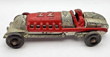 Vintage 1930s-40s Hubley No.2330 Diecast  Cast Iron Race Car 22 All Original