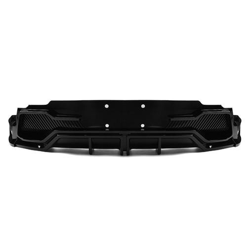 Rear Bumper Diffuser Lip Kit For Tesla Model Y 2025+ Gloss Black - Picture 3 of 13