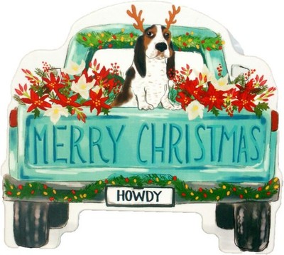 32672 - PW Merry Christmas Inspired Cookie Tin Storage Container For Kitchen Use
