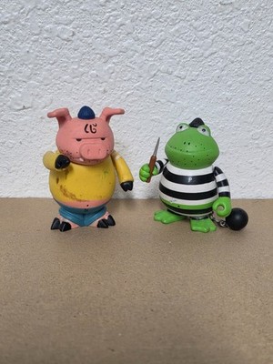Rare Kidrobot Chumps Bosco & Shamus Prison Frog 3'' Vinyl Kozik
