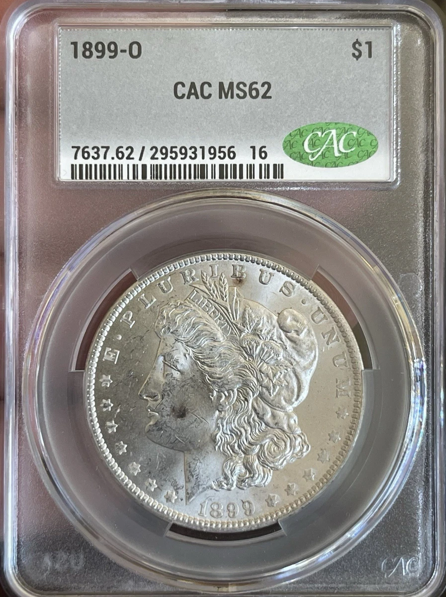 MS 62 Graded 1899 Year Morgan US Dollars (1878-1921) for sale | eBay
