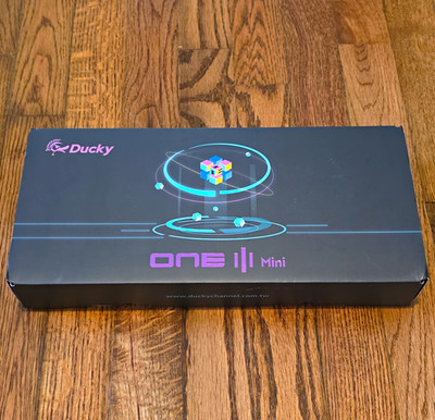 Ducky One 3 Mini Daybreak 60% Mechanical Keyboard, MX Blue, Accessories