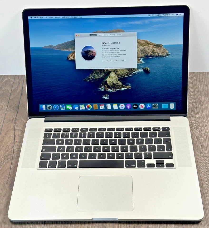 Apple MacBook Pro 15" 2012 · i7 · 16GB · 750GB, photo 2 of 5