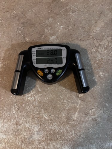 Omron HBF-306CN Fat Loss BMI Monitor Tracker - Black Tested, No Battery Cover