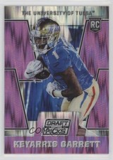 2016 Panini Prizm Collegiate Draft Picks Purple Flash 71/99 Keyarris Garrett ms9