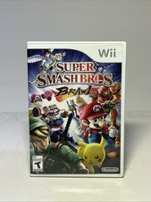 Super Smash Bros. Brawl (Nintendo Wii, 2008) Complete In Box CIB With Manual