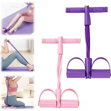 Tirador de pedal de yoga elástico de 6 tubos banda de resistencia cuerda de tensión multifunción ajuste