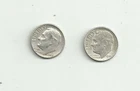 Roosevelt Dime 2 Coin Lot - 1963 D & 1946 P