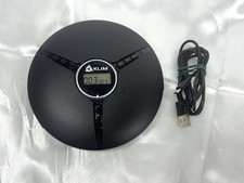 KLIM Discman Smart CD Player Built In Battery Rechargeable Tested  Working