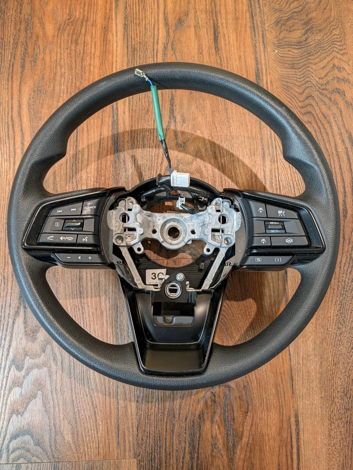 2024 2025 Subaru Crosstrek Steering Wheel Non-Leather Base OEM w/ Paddles 24 25