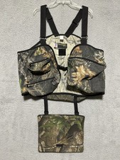 Tarantula Bird Hunting Mossy Oak Break Up Camo Turkey Vest USA Made XL Rare VTG