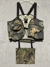Tarantula Bird Hunting Mossy Oak Break Up Camo Turkey Vest USA Made XL Rare VTG