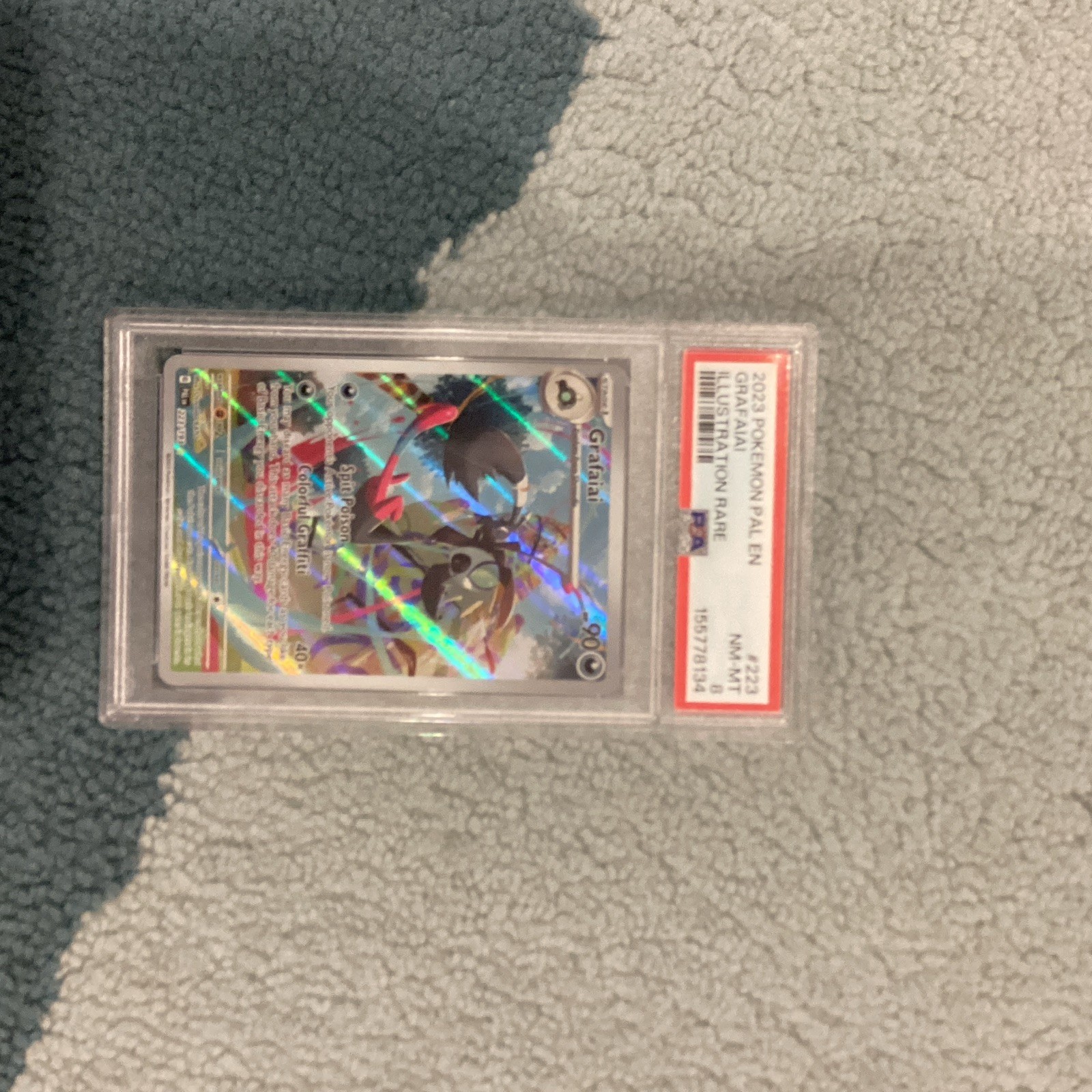 Pokemon TCG Grafaiai 223/193 SV02 Paldea Evolved Holo Illustration Rare EN