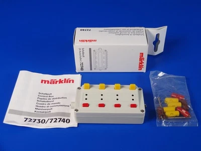 MARKLIN H0 - 72740 - CONTROL BOX [4 on/off switches] / BOX - NEW - Image 1 of 2