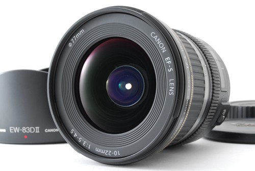 [MINT w/Hood] Canon EF-S 10-22mm f/3.5-4.5 USM Ultra Wide Angle Lens From JAPAN