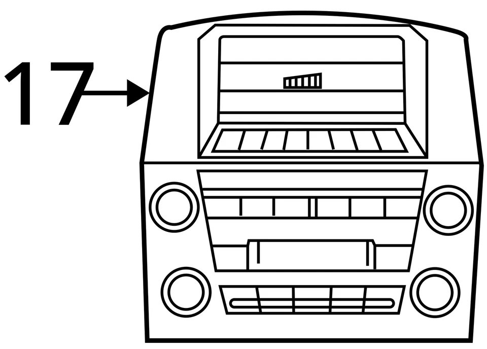 Control de temperatura con sistema de navegación compatible con 00-03 LEXUS RX300 716934 Foto 4 de 4