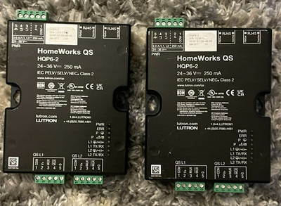 Lutron Homeworks QS HQP6-2 Processor