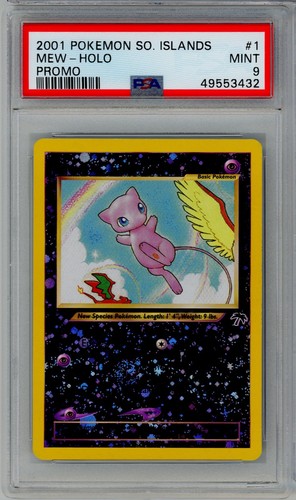 Mew graded PSA 9 for sale on eBay