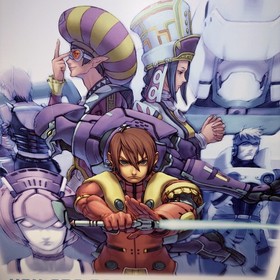 PHANTASY STAR ONLINE THICK STOCK LARGE POSTER LIMITED RUN GAMES SEGA DREAMCAST