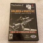 Soldier of Fortune Gold Edition Sony PlayStation 2 CIB Complete New Multi Player