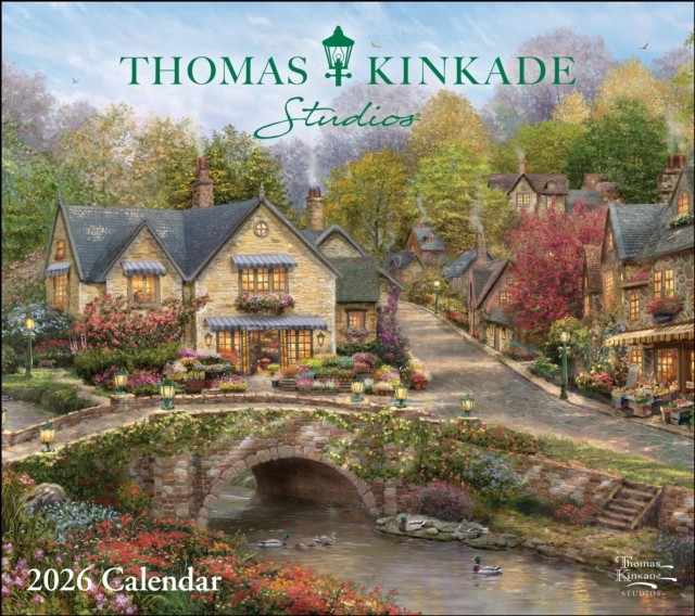 Thomas Kinkade Studios 2026 Deluxe Wall Calendar by Thomas Kinkade CALENDAR