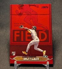 Lawrence Butler Red Foil Rookie RC 2024 Topps Stadium Club Card #265 Athletics. rookie card picture